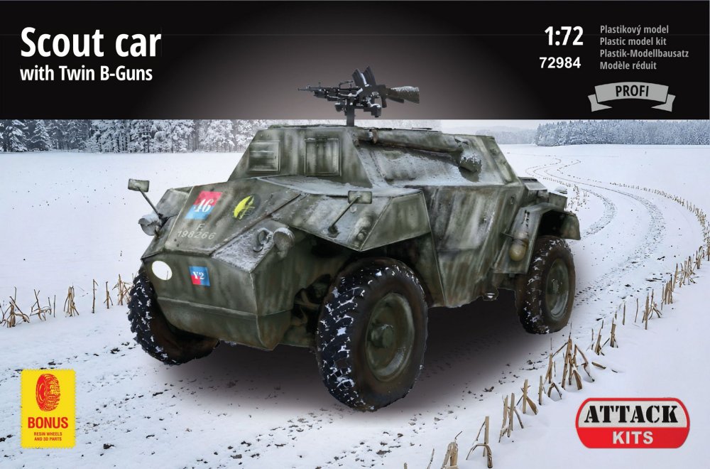 1/72 Scout Car with Twin Bren Guns (PROFI)