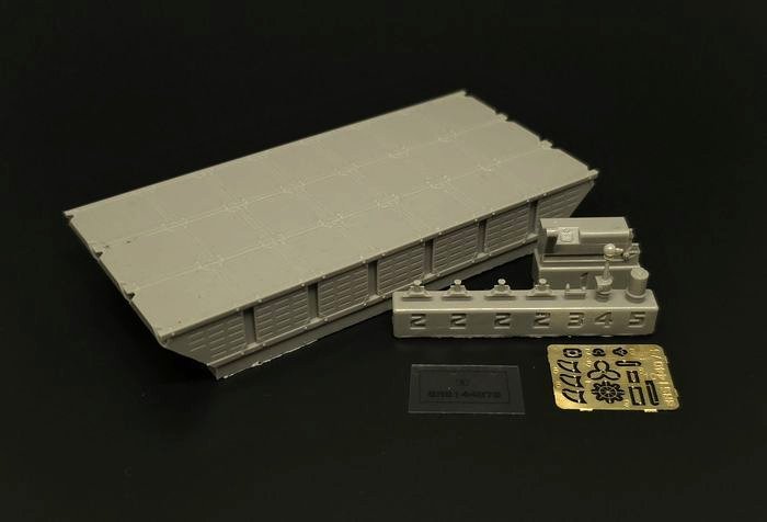 1/144 US Navy Seabees NL pontoon barge (resin kit)