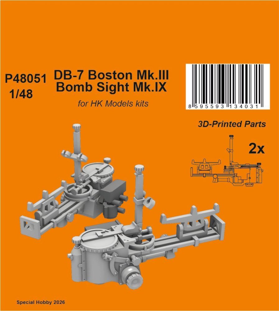 1/48 DB-7 Boston Mk.III Bomb Sight Mk.IX (HKM)
