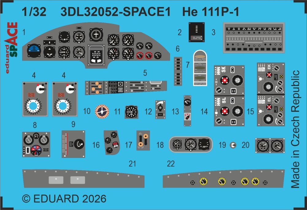 1/32 He 111P-1 SPACE (REV)