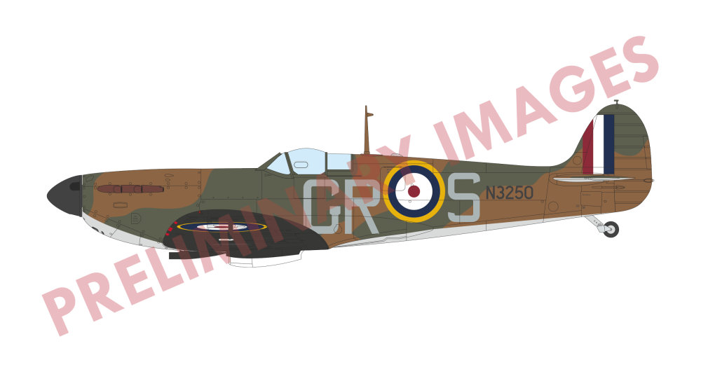 1/72 Spitfire Mk.Ia (PROFIPACK)