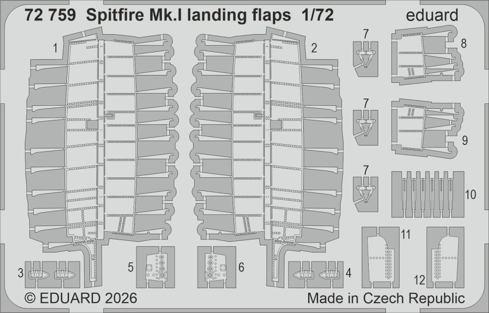 SET Spitfire Mk.I landing flaps (EDU)