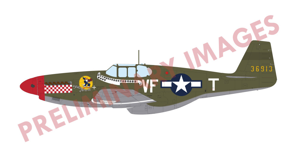 1/32 P-51B/C Mustang Birdcage canopy (HYBRID)
