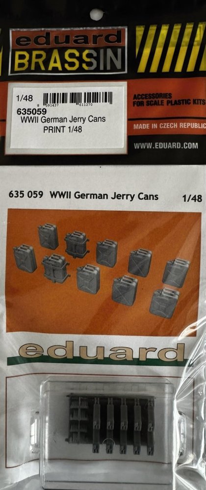 BRASSIN 1/48 WWII German Jerry Cans PRINT
