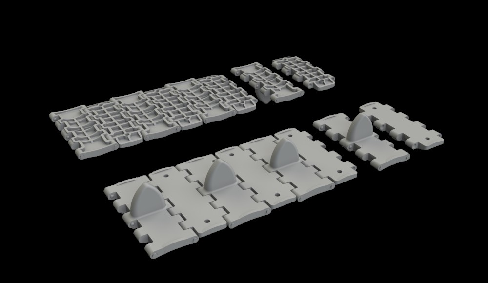BRASSIN 1/35 T-34 waffle tracks PRINT (TAM)
