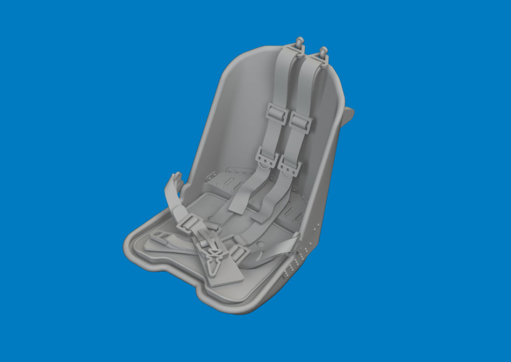 BRASSIN 1/48 Fw 190D-9 seat PRINT (MINA)