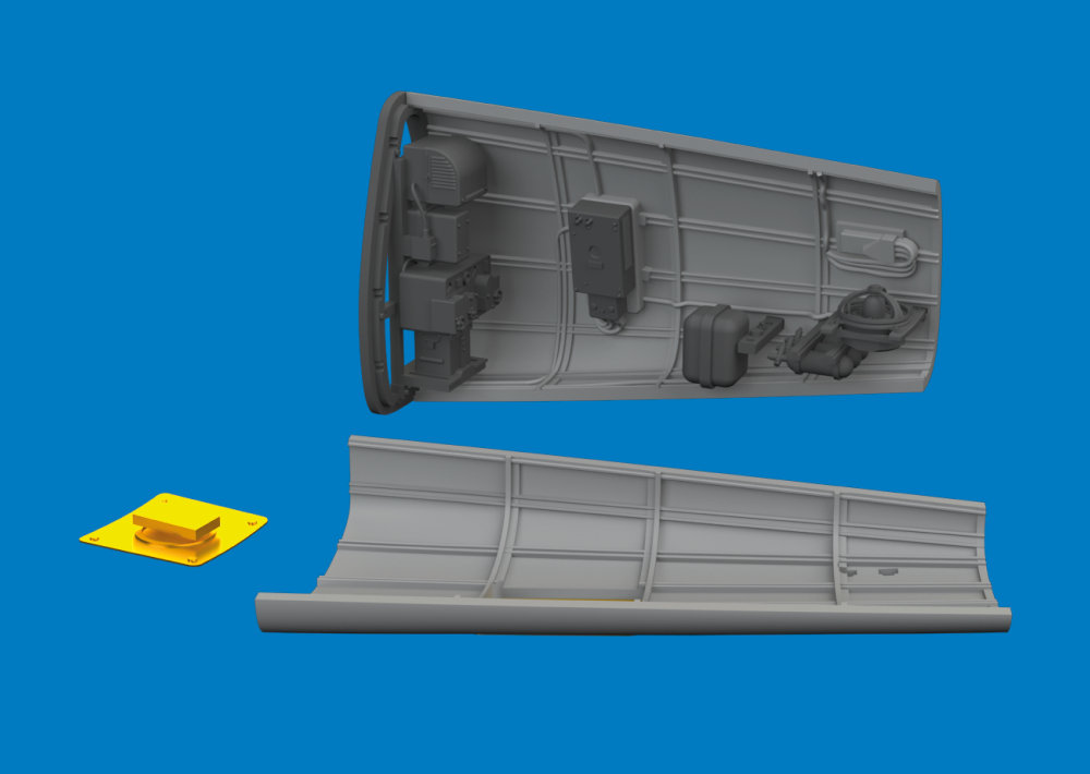 BRASSIN 1/72 Bf 109K-4 radio compartment (EDU)