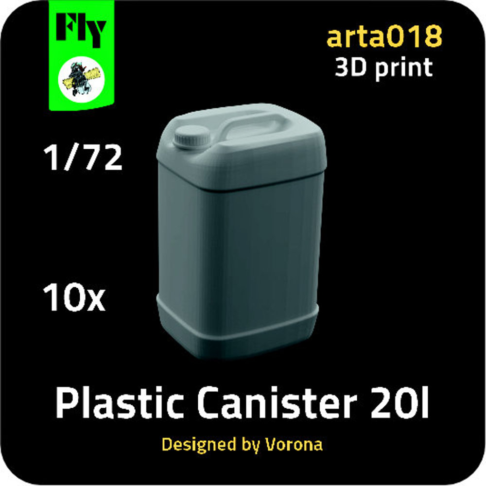 1/72 Plastic Canister 20 l (10 pcs.)