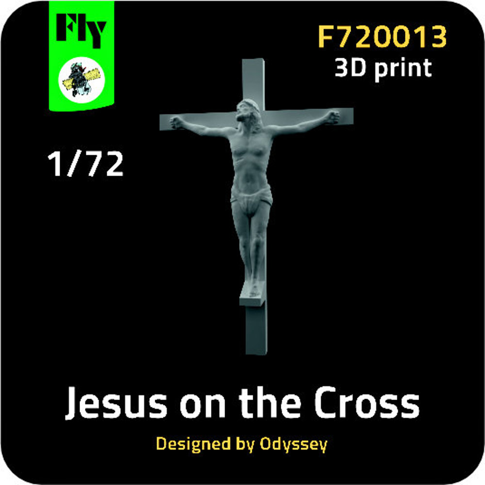 1/72 Jesus on the Cross (3D-Printed)