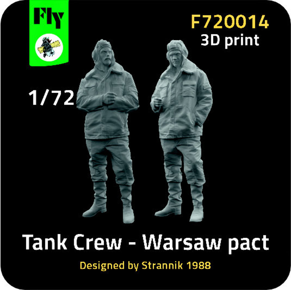 1/72 Tank Crew - Warsaw pact (2 fig.)