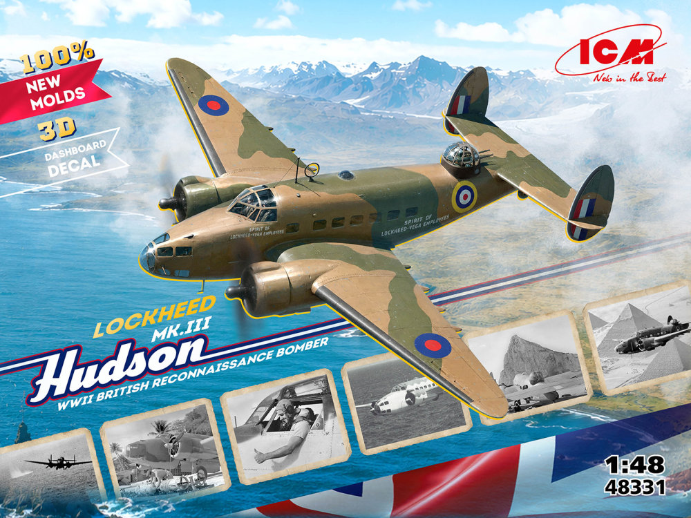 1/48 Lockheed Hudson Mk.III RAF Reconn. Bomber