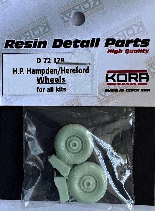 1/72 H.P. Hampden/Hereford - wheels (2 pcs.)