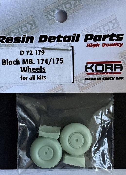1/72 Bloch MB. 174/175 - wheels (2 pcs.)