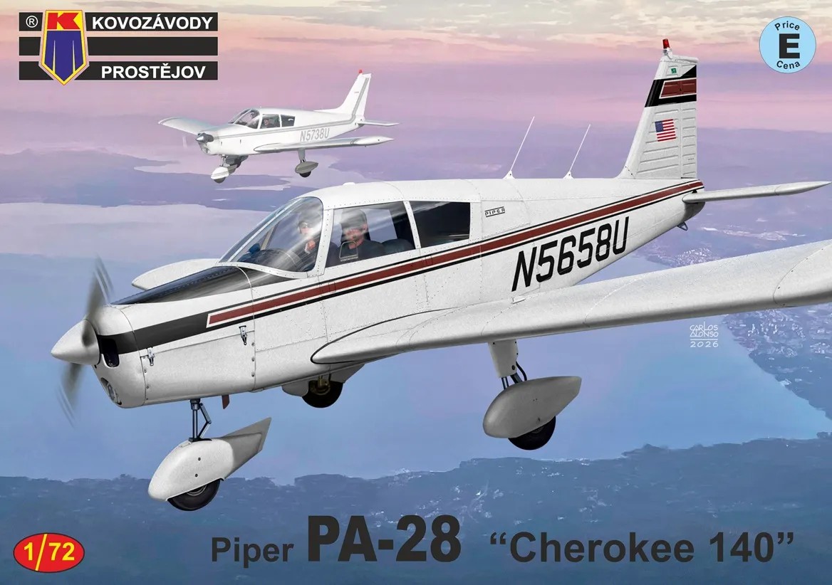 1/72 Piper PA-28 'Cherokee 140' (4x camo)