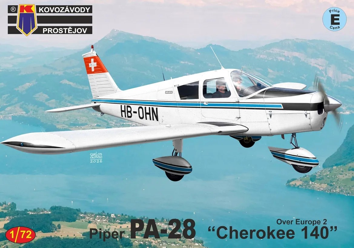 1/72 PA-28 'Cherokee 140' o. Europe 2 (4x camo)