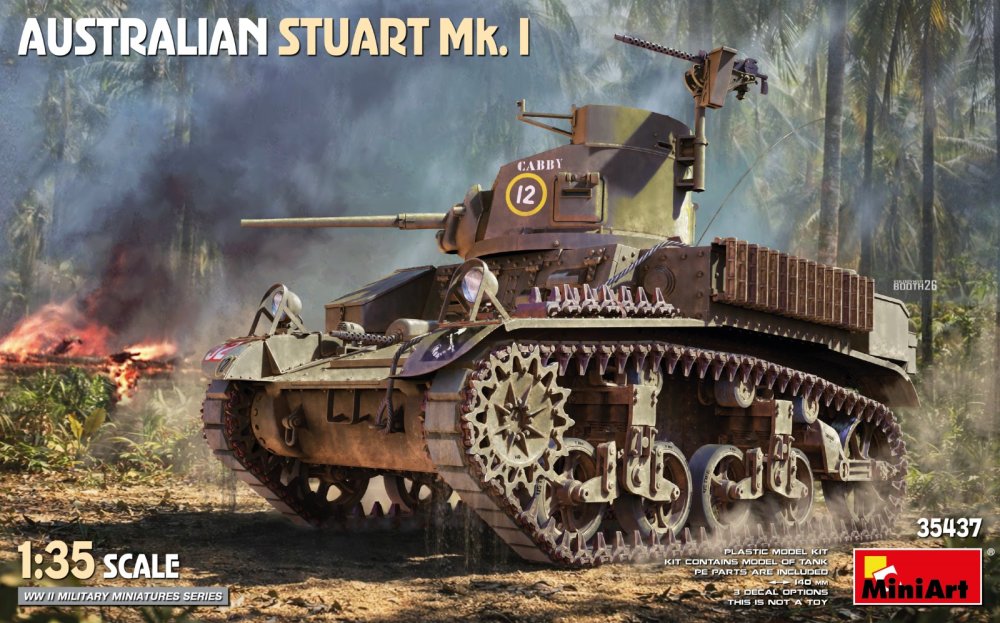1/35 Australian Stuart Mk.I (3x camo)