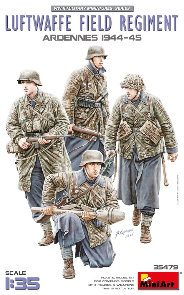 1/35 Luftwaffe Field Regiment, Ardennes 1944-45