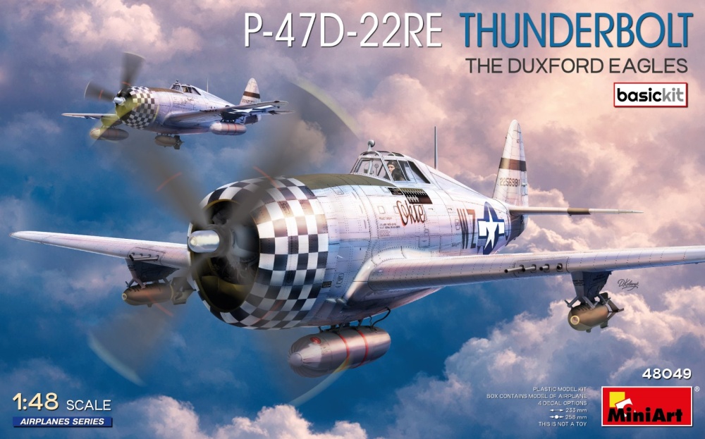 1/48 P-47D-22RE Thunderbolt Duxford Eagles (BASIC)