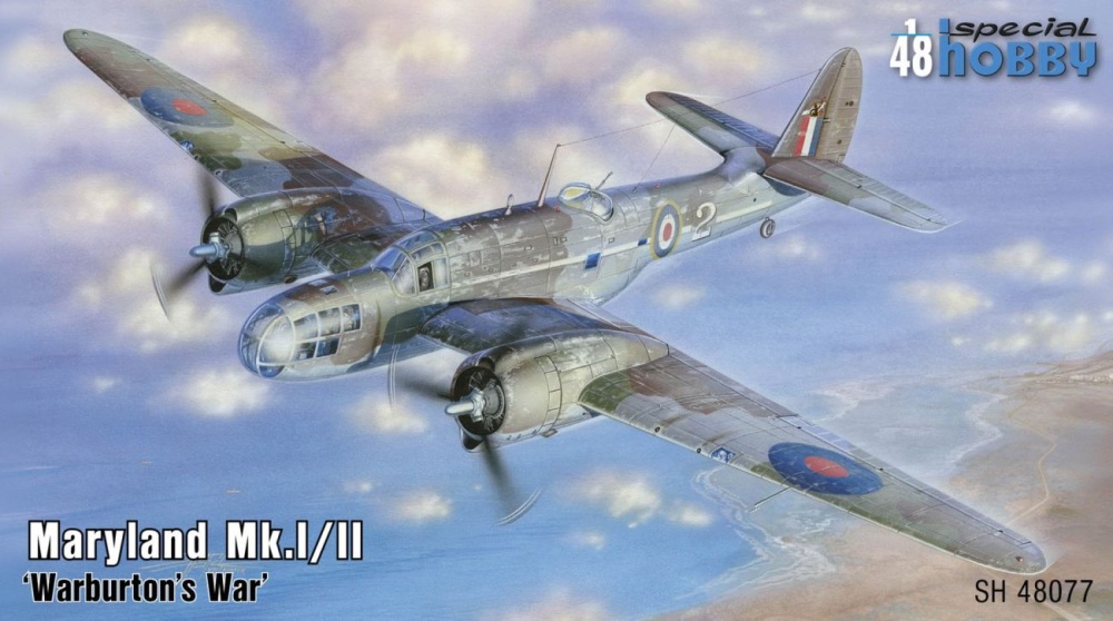 1/48 Maryland Mk.I/II (Warburton's War) re-issue
