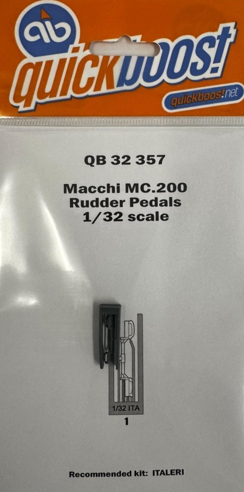 1/32 Macchi MC.200 rudder pedals (ITAL)