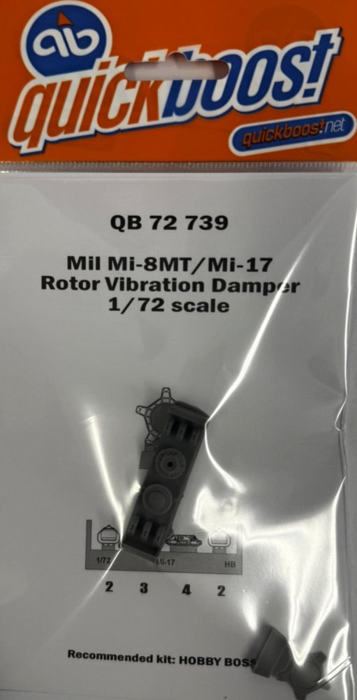 1/72 Mil Mi-8MT/Mi-17 rotor vibration damper (HBB)