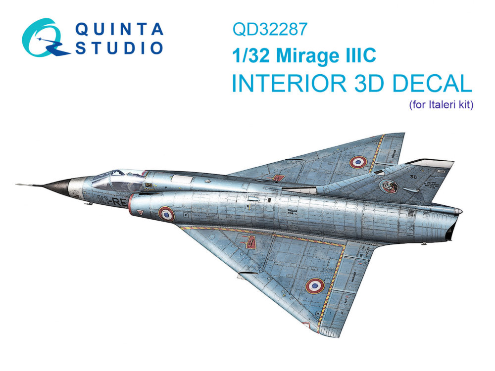 1/32 Dassault Mirage IIIC 3D Interior (ITA)