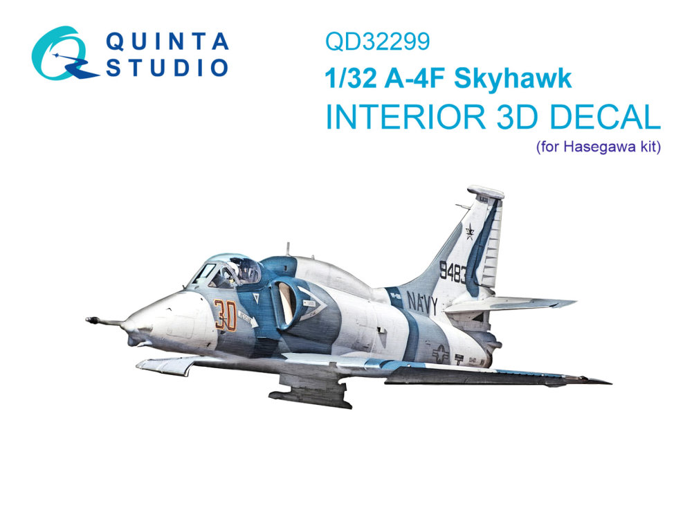 1/32 A-4F Skyhawk 3D Interior (HAS)