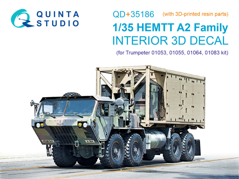 1/32 HEMTT A2 Family 3D Interior (TRUMP)
