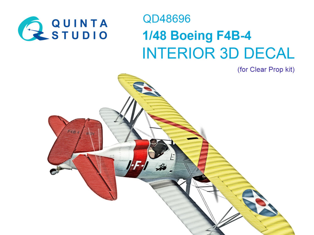 1/48 Boeing F4B-4 3D Interior (CL.PR.)