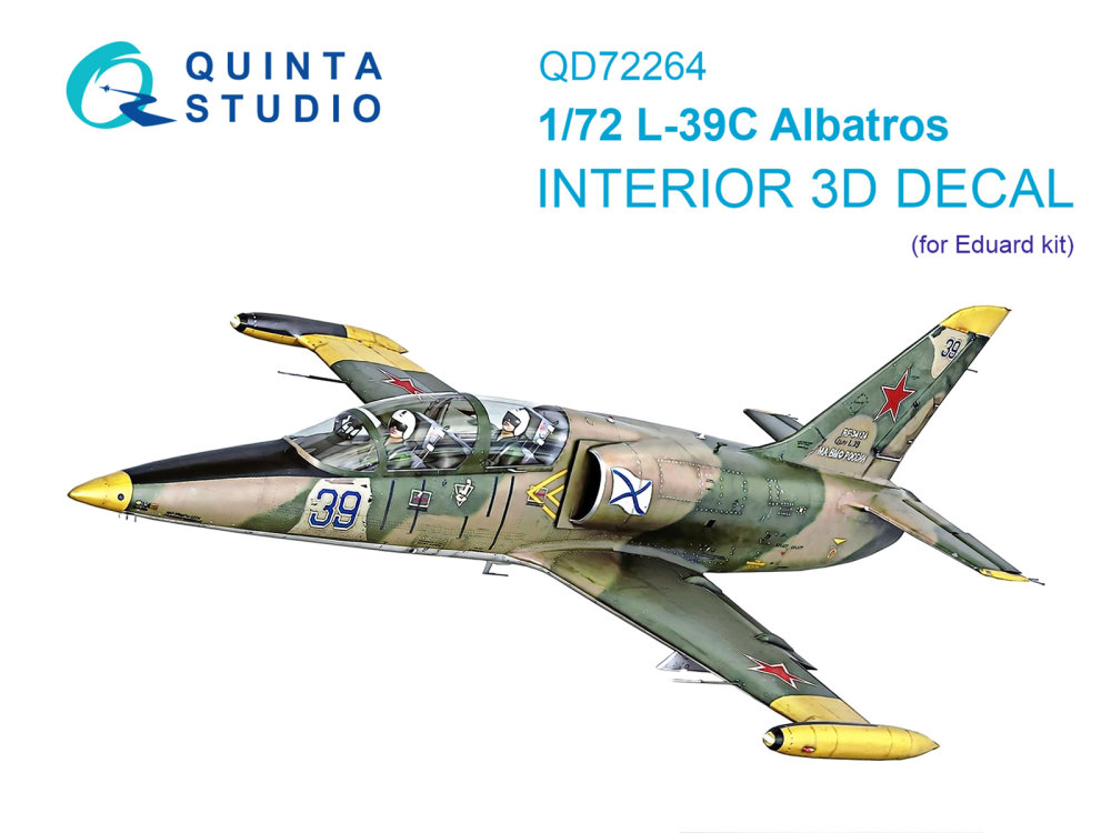 1/72 L-39C Albatros 3D Interior (EDU)