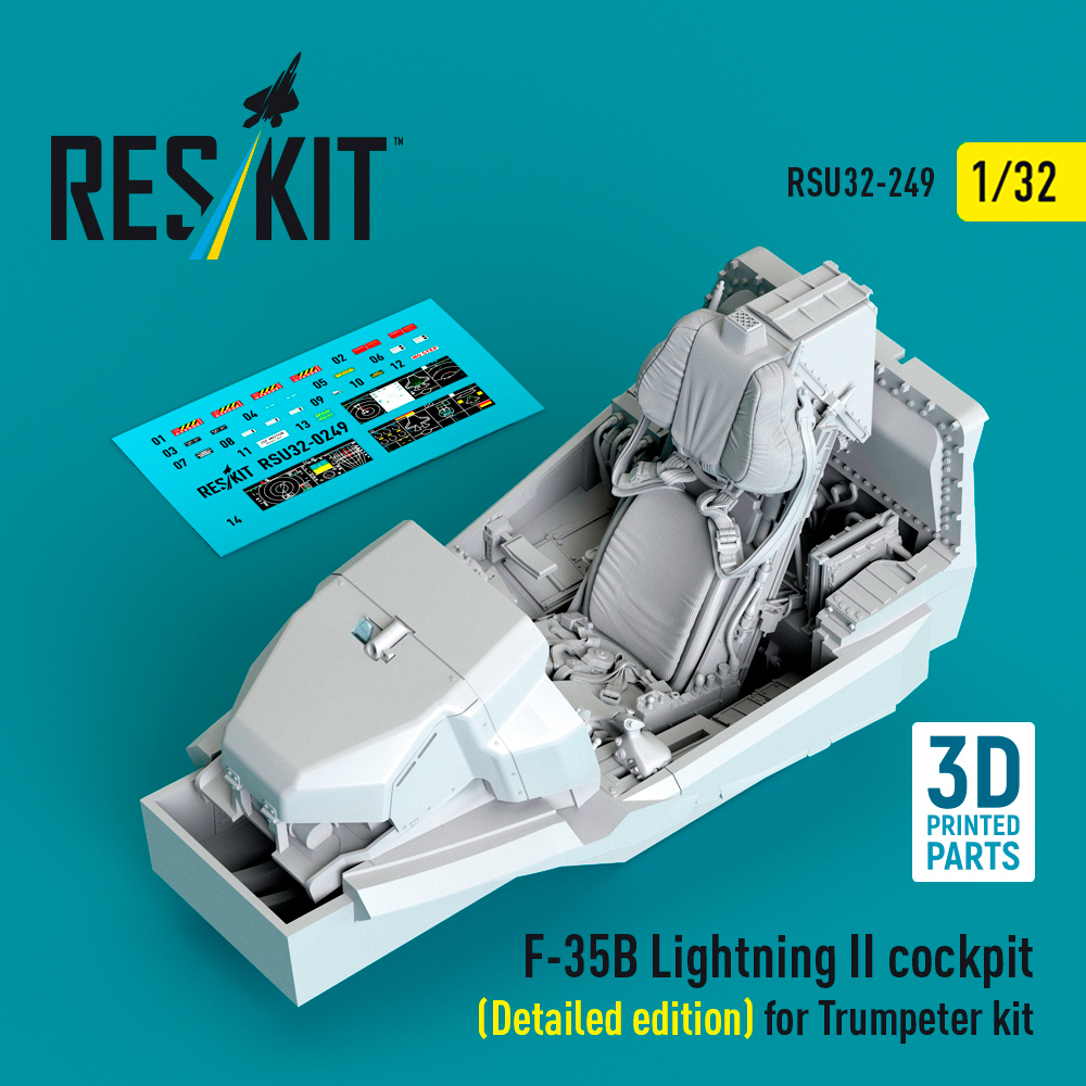 1/32 ?F-35B Lightning II cockpit - Detailed (TRUM)
