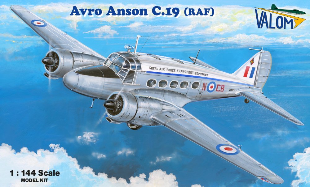 1/144 Avro Anson C.19 RAF (2x camo)