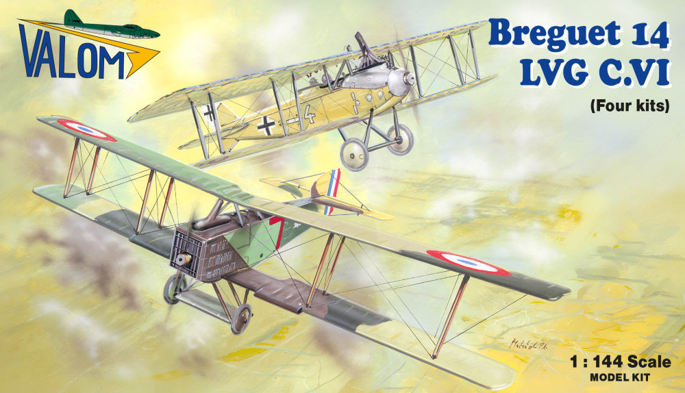 1/144 Breguet 14 vs. LVG C.VI (4-in-1)